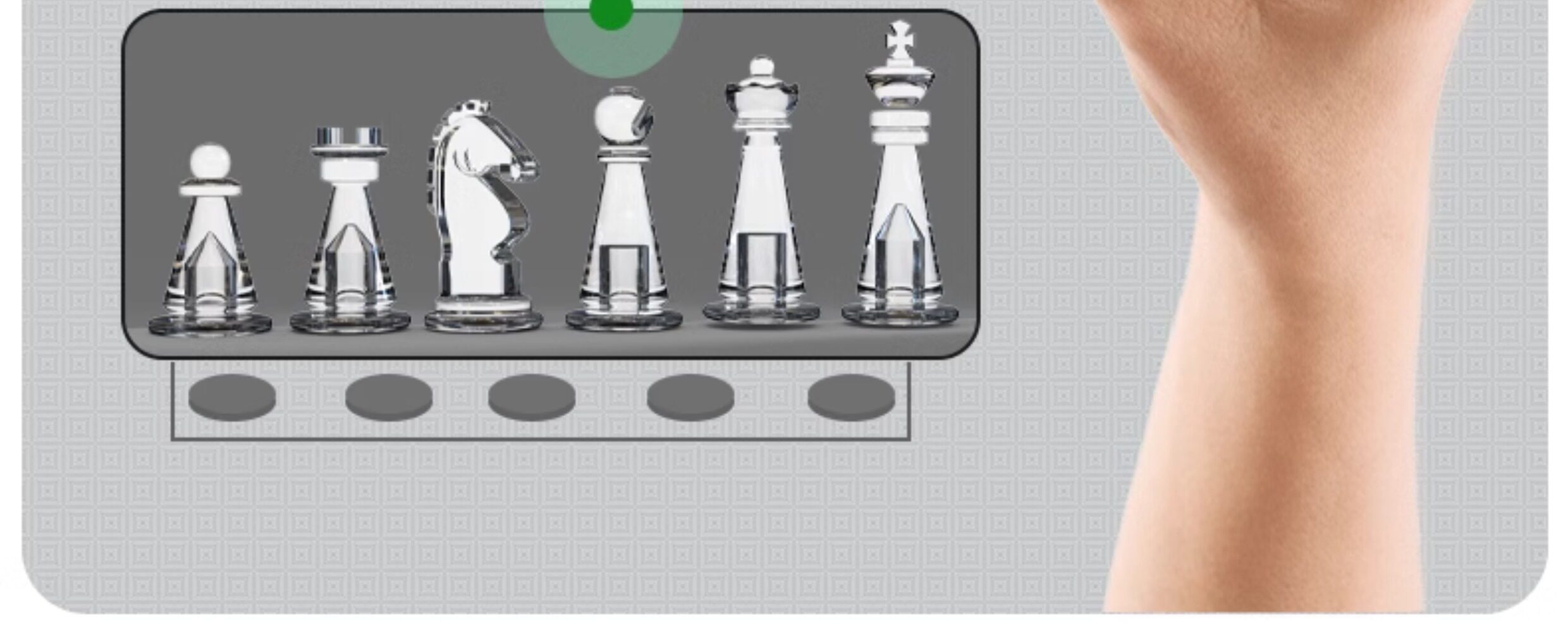 Шахматы 费米智能国际象棋ai人机对战对弈儿童自动便携机器人下棋电子棋盘 Fermi