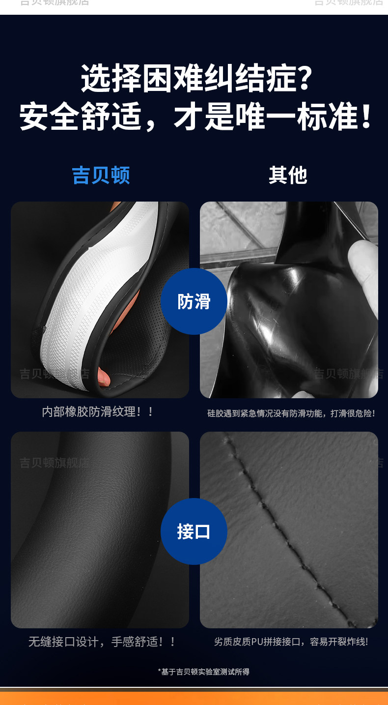 2026 Model Arcfox Alpha S5 Ultra-Thin Steering Wheel Cover, Special Anti-Slip, Anti-Sweat, No-Sew, All-Season Car Steering Wheel Cover
