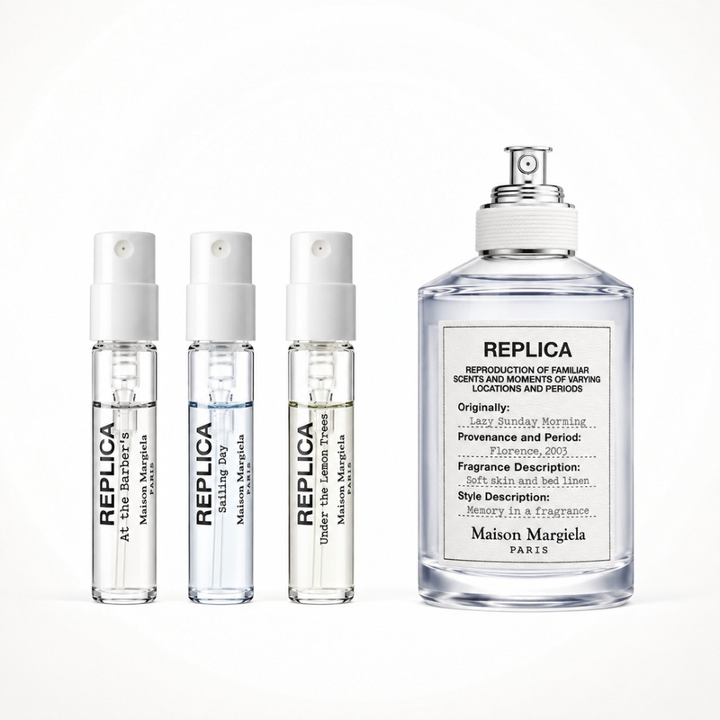 Maison Margiela Lazy Sunday Morning Shakespearean Rose Lost in the Lemon Tree Eden Voyage Perfume Sample