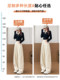 150 small retro high-waist scimitar jeans 2026 spring and summer loose slimming high-end wide-leg pants xs