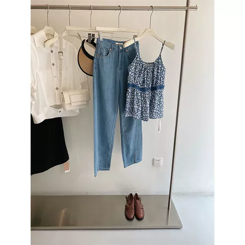 Весенний кардиган для отдыха, джинсы, комплект, изысканный стиль, большой размер, цветочный принт, в цветочек, 3 предмета