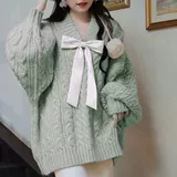 Демисезонный комплект, трикотажный свитер, большой размер, коллекция 2023, в западном стиле, рыбий хвост