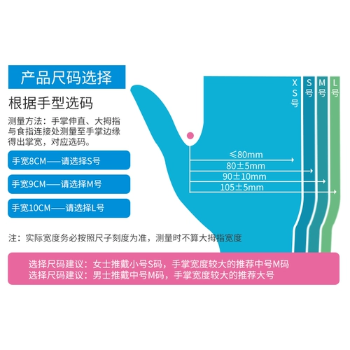 Одноразовые прочные перчатки, упаковка, увеличенная толщина