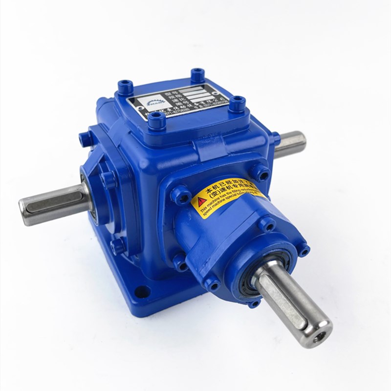 Spiral Bevel Gears Redirector Marine 90 Degrees Right Angle T Type Inclined Bevel Gearboxes Cross Drive Commutators-Taobao