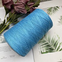 Number 5 lace thread quality Egyptian cotton pearl cotton mercerized pure cotton handloom hollowed-out scallion coat shoulder pituitary fur