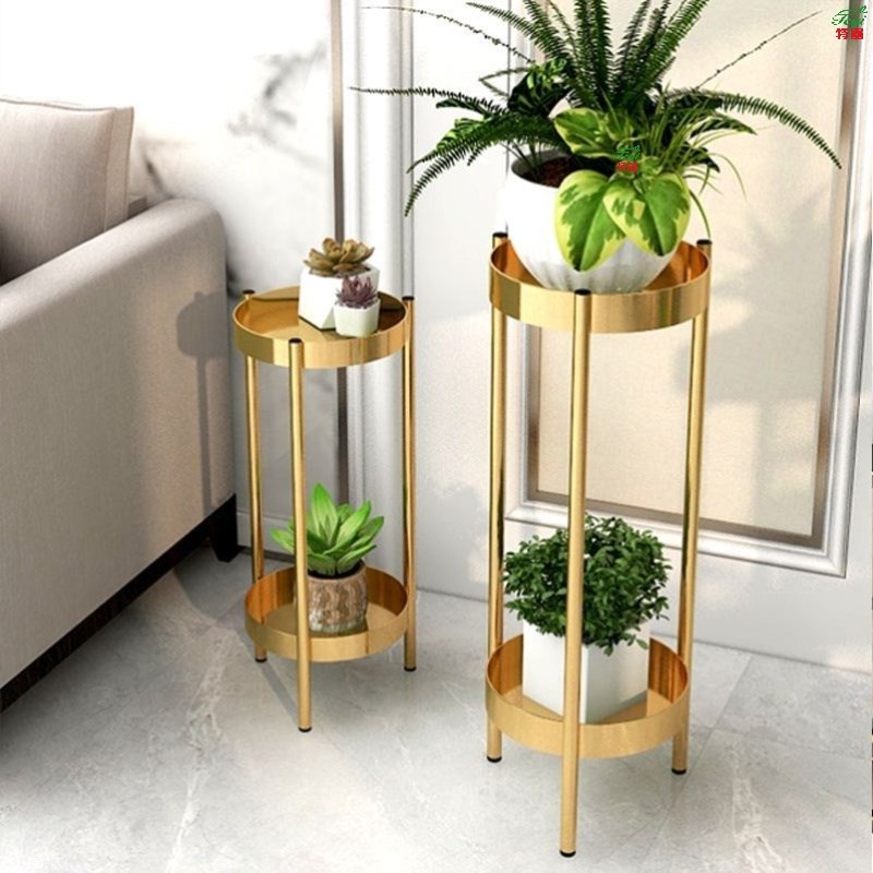 2021 new living room flower stand personality creative Nordic dining room bedroom reinforced flower pot stand floor stand flower shop