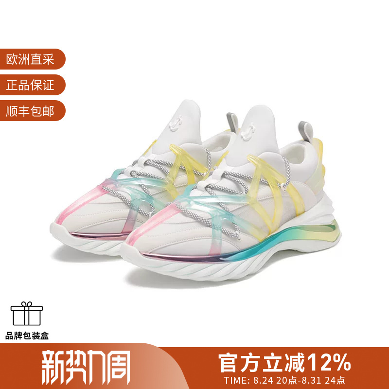 Jimmy Choo Women's Unicorn Gradient Mesh Platform Casual Sneakers Cosmos F Mzb Jimmy Choo Women's Unicorn Gradient Mesh Platform Casual Sneakers Cosmos F Mzb