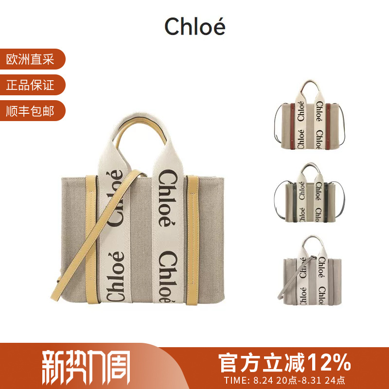 Chloe Women's Small Tote Bag Shopping Bag Hand-Held Shoulder Crossbody Bag Chc22As397I26 Chloe Women's Small Tote Bag Shopping Bag Hand-Held Shoulder Crossbody Bag Chc22As397I26