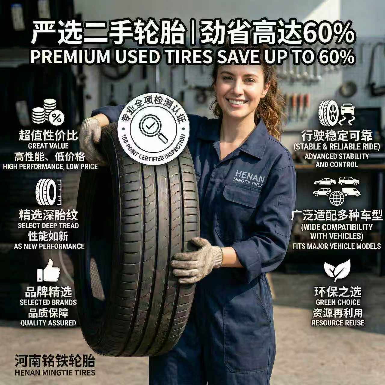 河南铭铁轮胎的LOGO