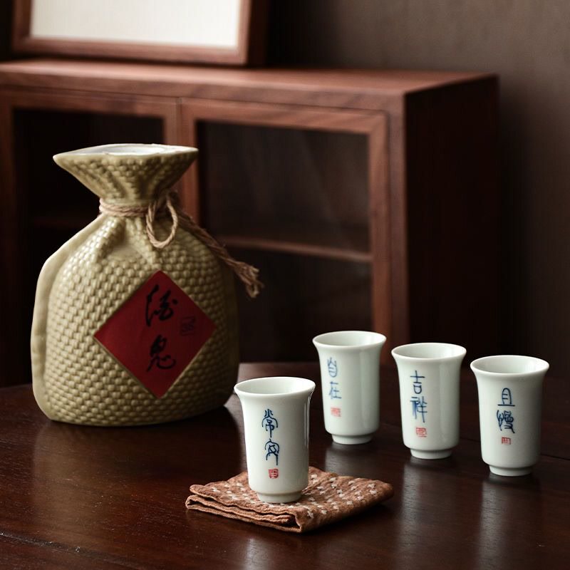 Ceramic Tea Cup Tea Road Tea Set Upmarket Green Flowers White Porcelain Smelling Cup Creative Tasting Cup Special Price Clear Bin-Taobao