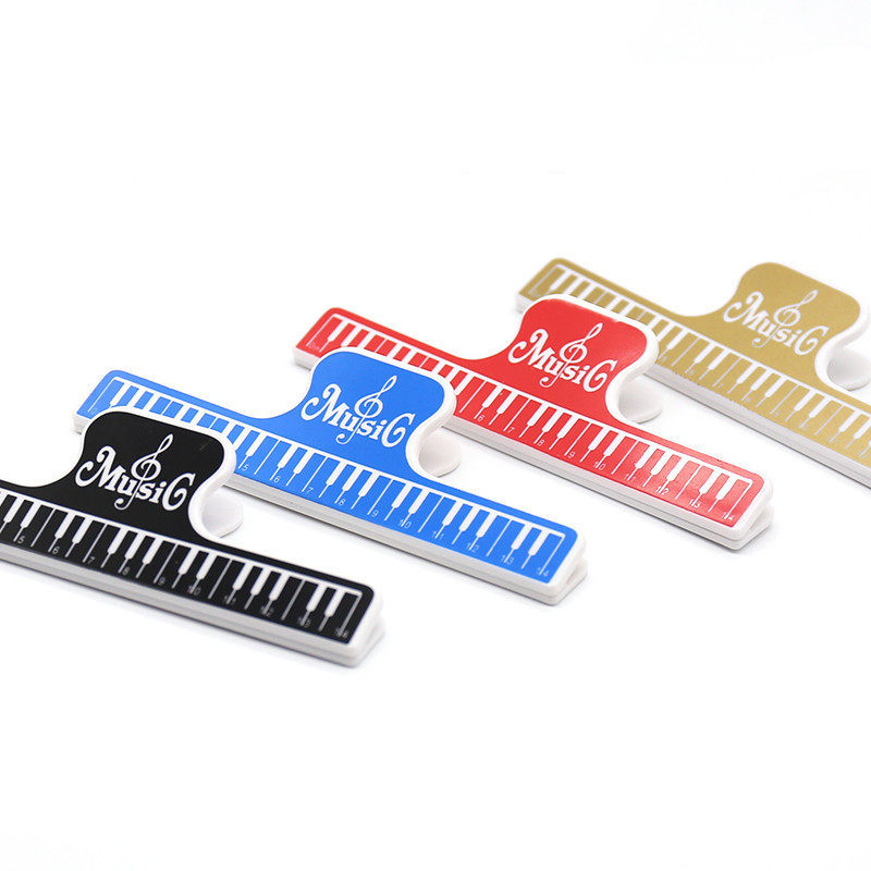 Piano score clip book clip guitar score folder widened and thickened spectrum clip note clip
