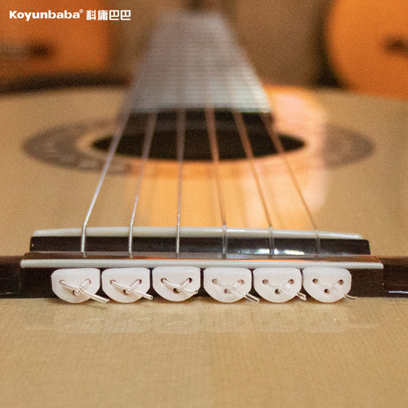 Folk guitar string buckle triangle classical wood electric guitar beginners entry boys and girls musical instrument accessories