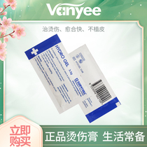 Survival first aid burn ointment 10 bags individually packaged moist burn sunscreen ointment for external use