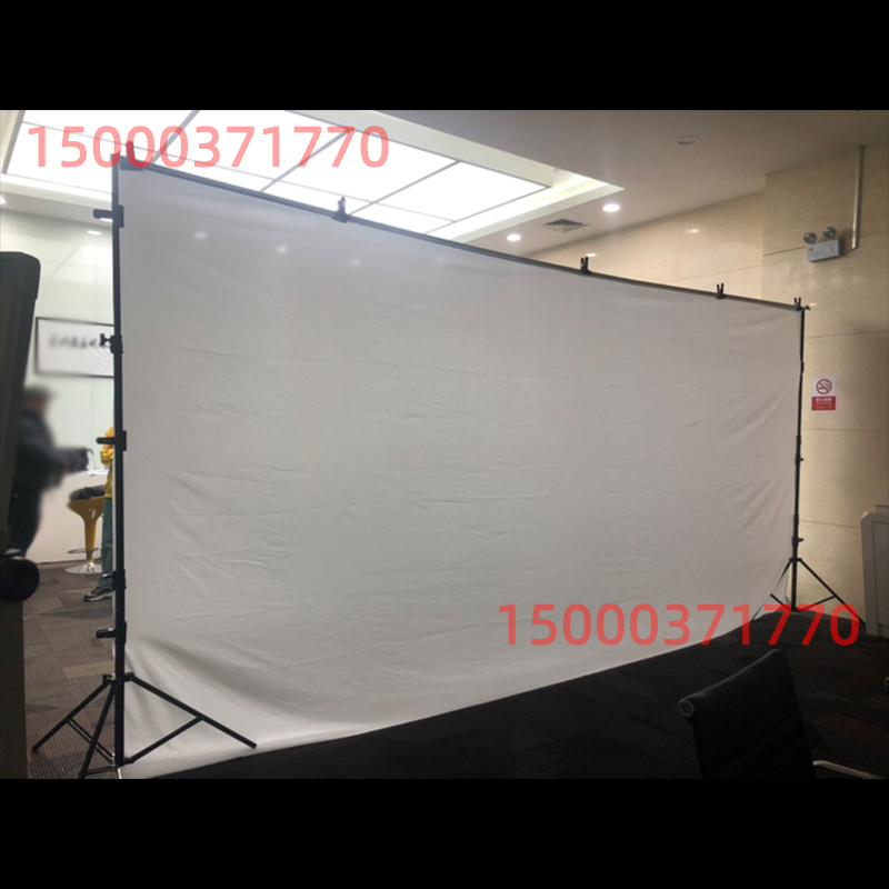 Professional Shadow Dance Props Curtain Bracket Background Frame Curtain Crossbar Light White Cloth Shadow Man Shadow Hand Shadow Flashlight