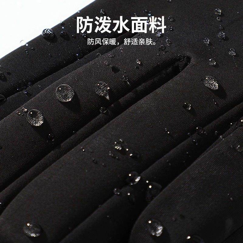 Special Winter Gloves for Delivery Riders, Five-Finger, Fleece-Lined, Warm, Waterproof, Touchscreen-Compatible, Windproof and Cold-Resistant for Riding Electric Bikes