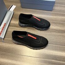 Prada Prada 2022 Summer new mens casual shoes One foot pedal low helping sloth shoes Air cushion mens shoes