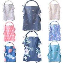 New Baby Breastfeding Nursing Over Breast Feeling Scarf Infra