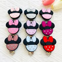3pcs Perle Silicone Dentition Minnie Shape Clip BPA Free DIY