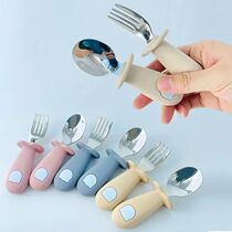 Baby Cartoon Tableware Set Children Utensil Stainless Steel
