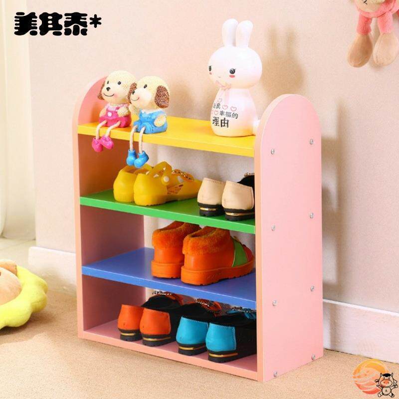 Cabinet shoe rack multi-layer storage baby shoe rack cartoon cute trumpet mini USQM0_16 shoes for children with children