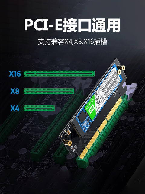 M.2 Adapter Card Nvme Expansion Card M.2 Solid-State Drive Expansion Slot X16 Desktop Computer Pcie to M.2 Nvme Adapter Card M.2 Solid-State Drive Enclosure Ssd Expansion Card Desktop Pcie to
