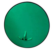 Green nylon hanging chair board e-sports open black and green curtain Douyin Kuaishou live broadcast foldable portable outdoor shooting background board