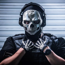 TACLAB Death Ghost Spring Summer and Autumn Luminous Cycling Non-slip Breathable Elastic Thin Shooting Tactical Touch Screen Gloves for Men