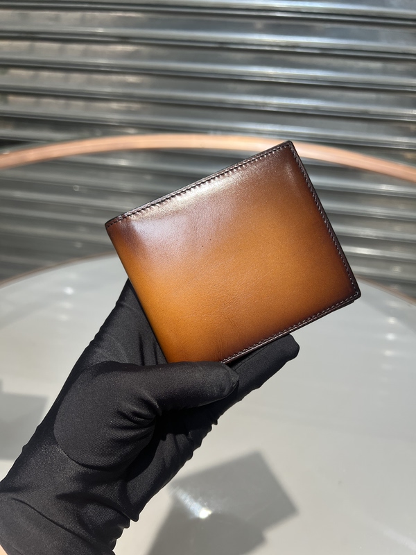 2026 New Autumn Collection, Half-Fold Short Wallet, Vintage Hand-Rubbed Color Process, Imported Top-Grain Leather