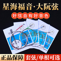 Xinghai Gospel professional large Ruan string string set 1-4 string performance level special string Ruan string musical instrument accessories