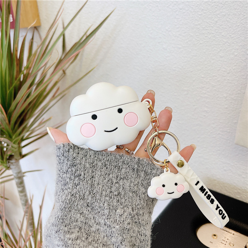 Creative Cute Cloud applies new AirPods3 generation headsets 3 generations of Apple wireless Bluetooth protection shell new