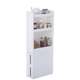 17cm Narrow Gap Storage Cabinet with Plastic Drawers for Bathroom, Kitchen, Refrigerator Side, Sofa Gap, and Narrow Cabinet Shelf