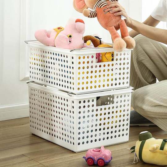 Dirty Clothes Basket ins Style Bathroom Clothes Storage Basket Dirty Clothes Hamper with Wheels Extra Large Miscellaneous Storage Box for Home Use