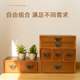 Big Sale Cosmetics Storage Box Wooden Free Matchinging Large Dressing Table Desktop Jewelry Box Skin Care Product Storage Rack