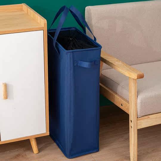 Складная корзина для хранения одежды и игрушек, портативная и компактная.