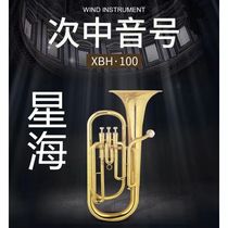Western wind instrument XBH-110 vertical key euphonium flat key euphonium 4 flat key euphonium