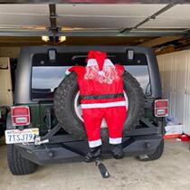 2020 new other brands SUEDE CHRISTMAS PEOPLE DRESS FABRIC ACCESSORIES CLOTHES OLD HANGING GIFTS FESTIVAL ACCESSORIES DAY GIFT