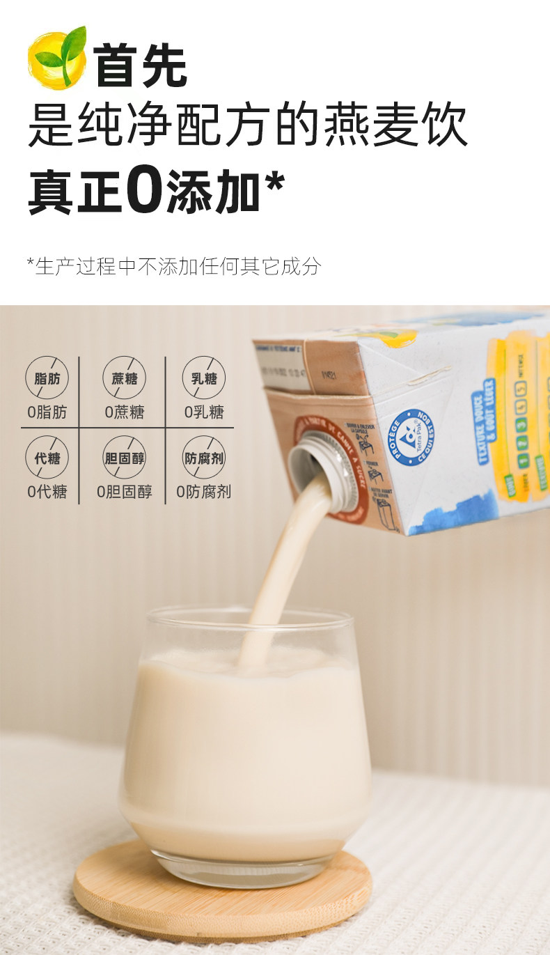 临期特价!法国原装进口:1Lx2瓶 Bjorg倍优禾 醇香0脂燕麦饮 19.9元包邮(京东券后25元/瓶) 值值值-买手聚集的地方