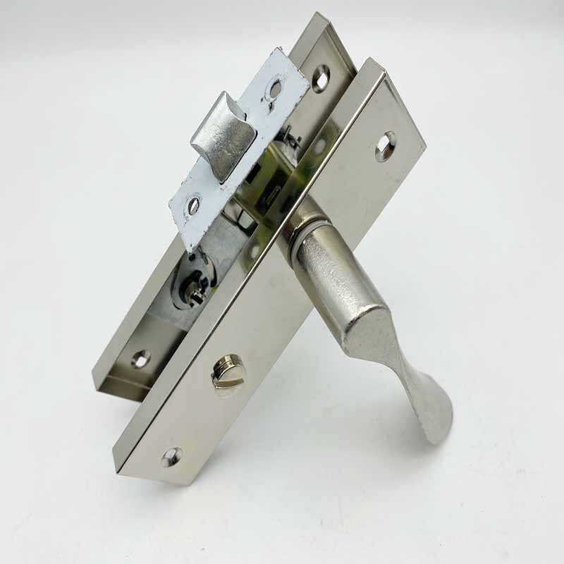 125 universal toilet toilet bathroom lock toilet door lock aluminum alloy door lock lock keyless