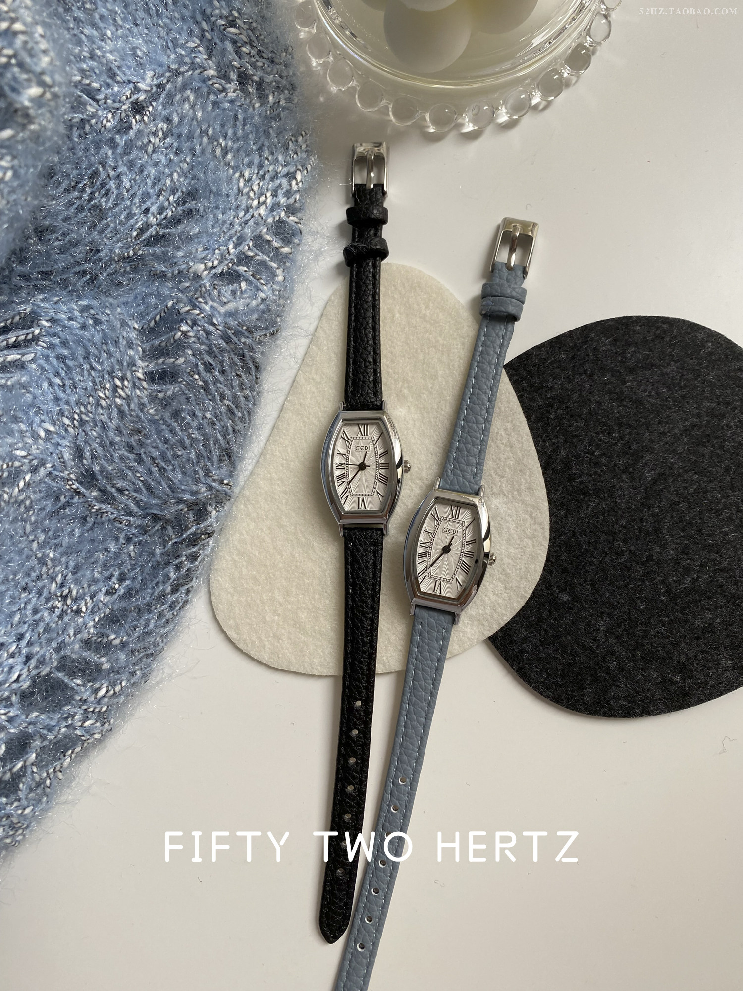 Barrel shaped, minimalist, niche, high-end, commuting, waterproof, light luxury, high-end watch for women_voghion.com
