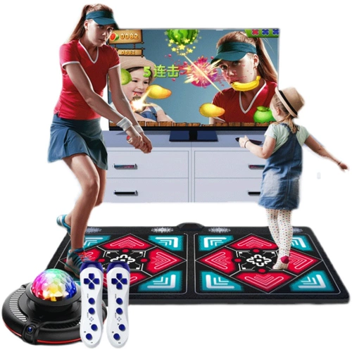 Телевизор, танцующее игровое одеяло, беспроводная детская одежда для йоги для двоих, человеческий датчик, для бега