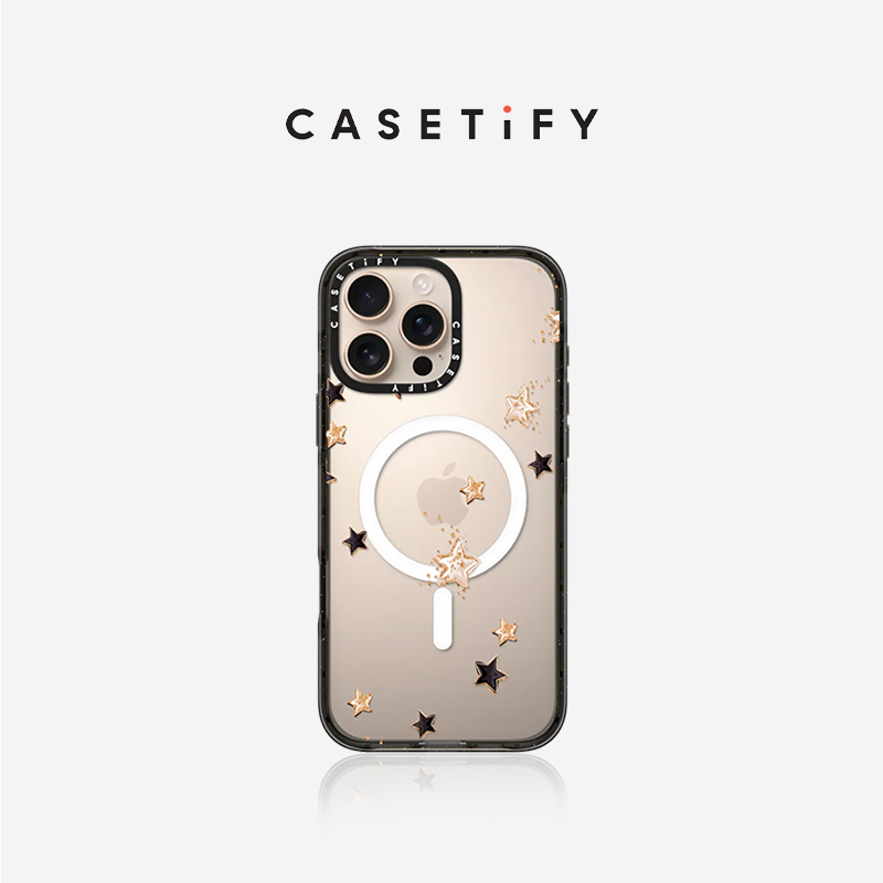 CASETiFY 星星适用于iPhone16ProMax/16Pro/15ProMax/14ProMax