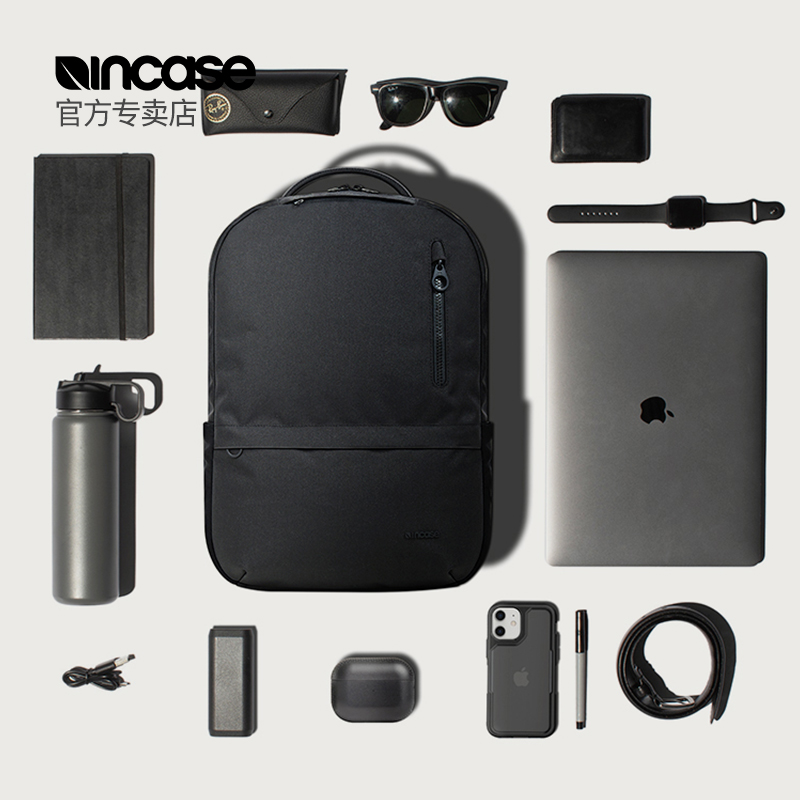 INCASE Campus is suitable for laptop bag simple MacBook 16-inch Apple backpack for commuting
