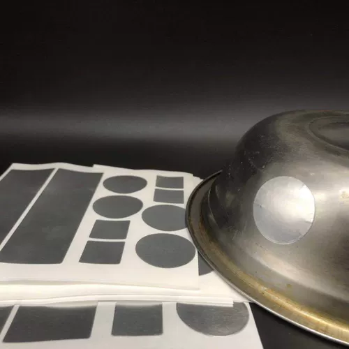 Надеть кастрюлю, чтобы противостоять высокотемпературному пластыря