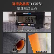 Household soundproofing and sound-absorbing study room living room office carpet computer desk and chair non-slip floor mat