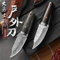 Phantom Damascus Steel Knife High-end Water Fruit Knife Home Small Knife Carry-on Portable Outdoor Cutter High Hardness 1789