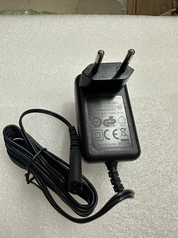 Jimmy Lake Vacuum Cleaner Power Adapter European Standard 25V0.6A Charger Cable Zd12D250060Eu