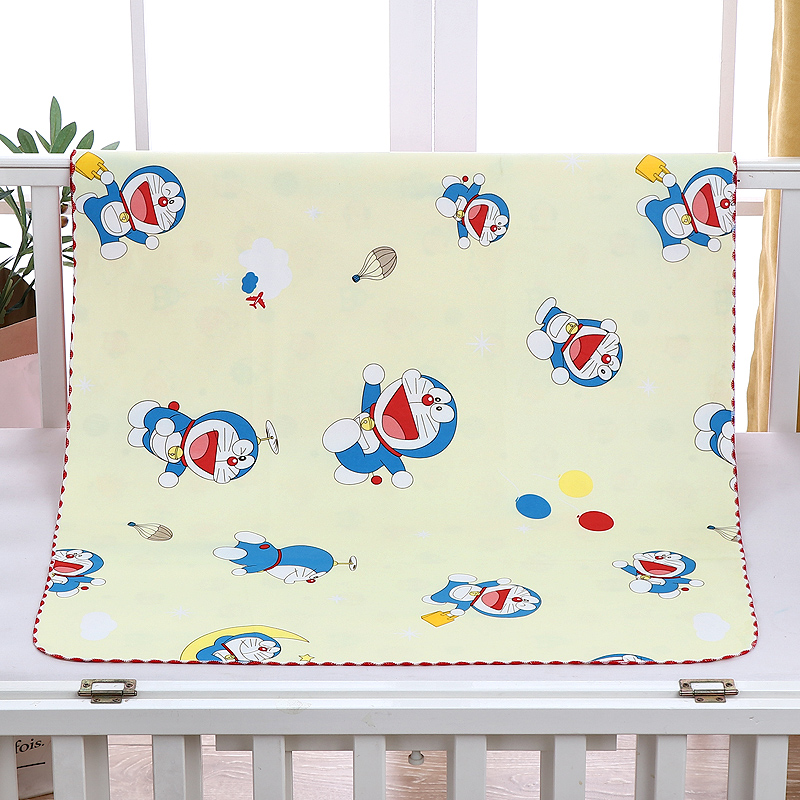 Baby crystal suede anti-urine mat baby waterproof washable breathable large size Aunt Physiological Period Old Mattress Summer