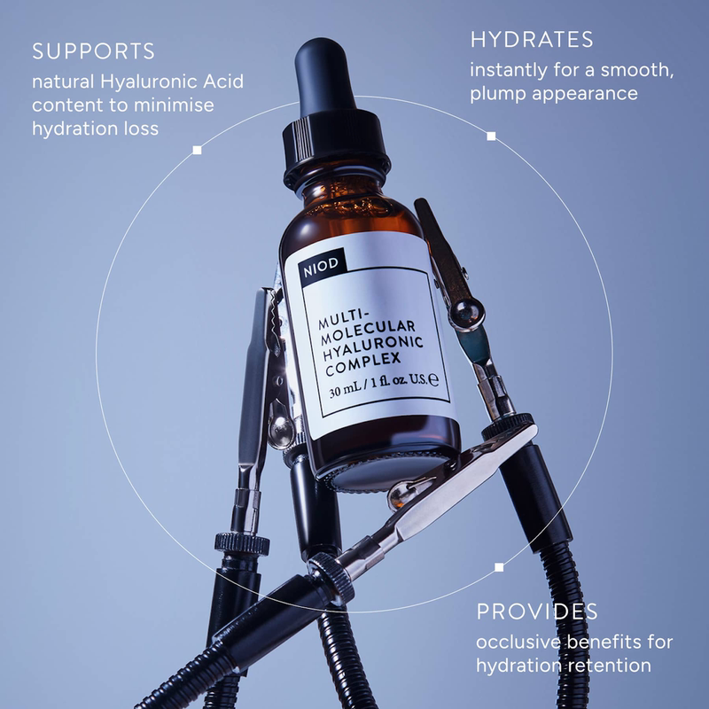 Niod Multi-Molecular Hyaluronic Complex (Mmhc2) Hydrating Essence