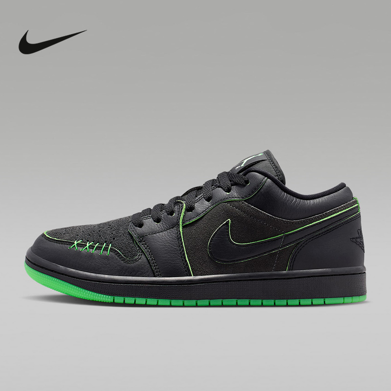 Nike Nike Men's Sneakers New Model Air Jordan 1 Low Low-Top Sports Basketball Shoes Iq5494-001