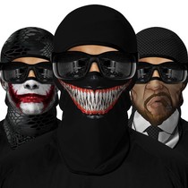 Headgear Male Motorcycle Face Towel Retro Men Women Riding Mask Full Face Protection Sunscreen Windproof Dust Speed Dry neck